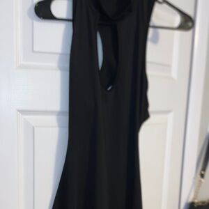 Elegant Black Sleeveless Dress